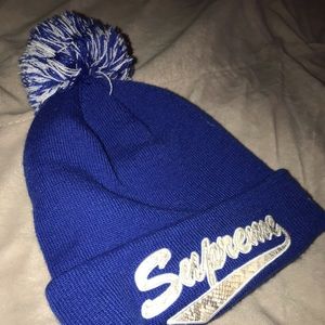 Supreme 2016 snakeskin beanie